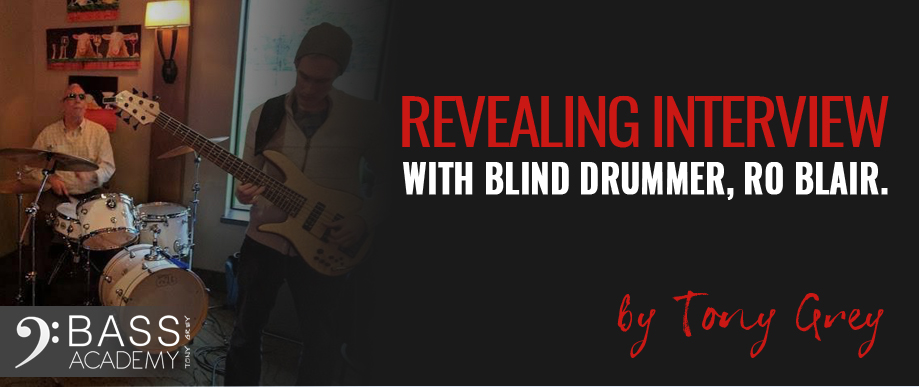 Revealing Interview With Blind Drummer, Ro Blair.