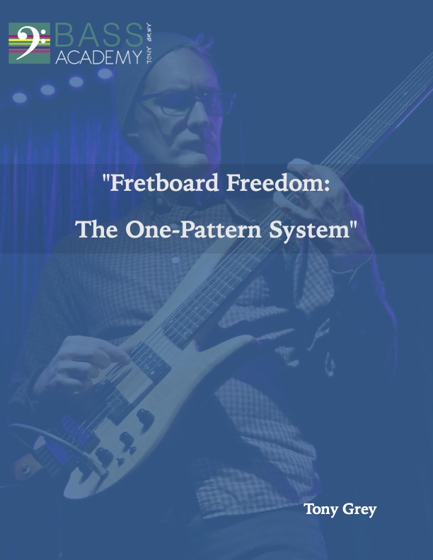 Free bass guitar material by Tony Grey