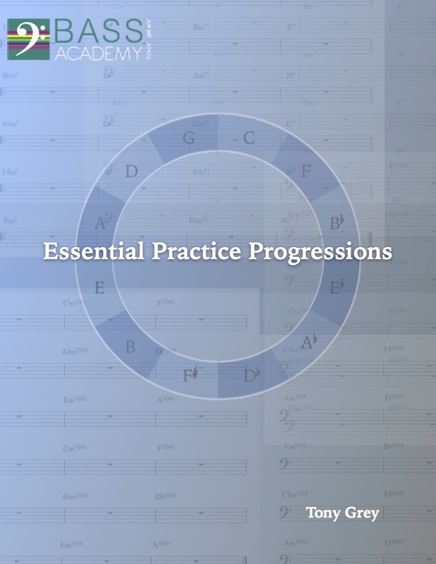 Free bass guitar material by Tony Grey