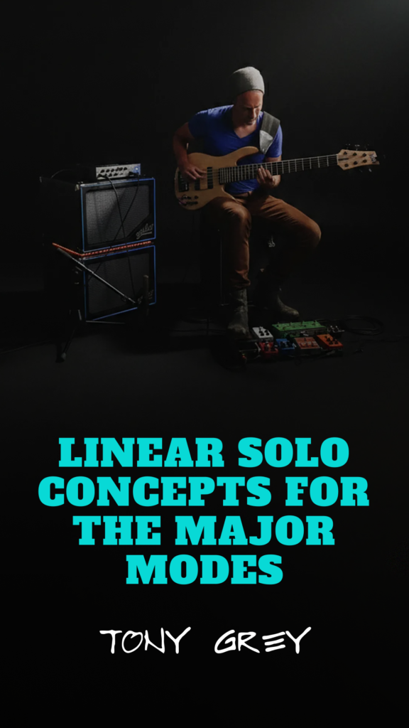 Course 8/12: Linear Solo Concepts for the Major Modes