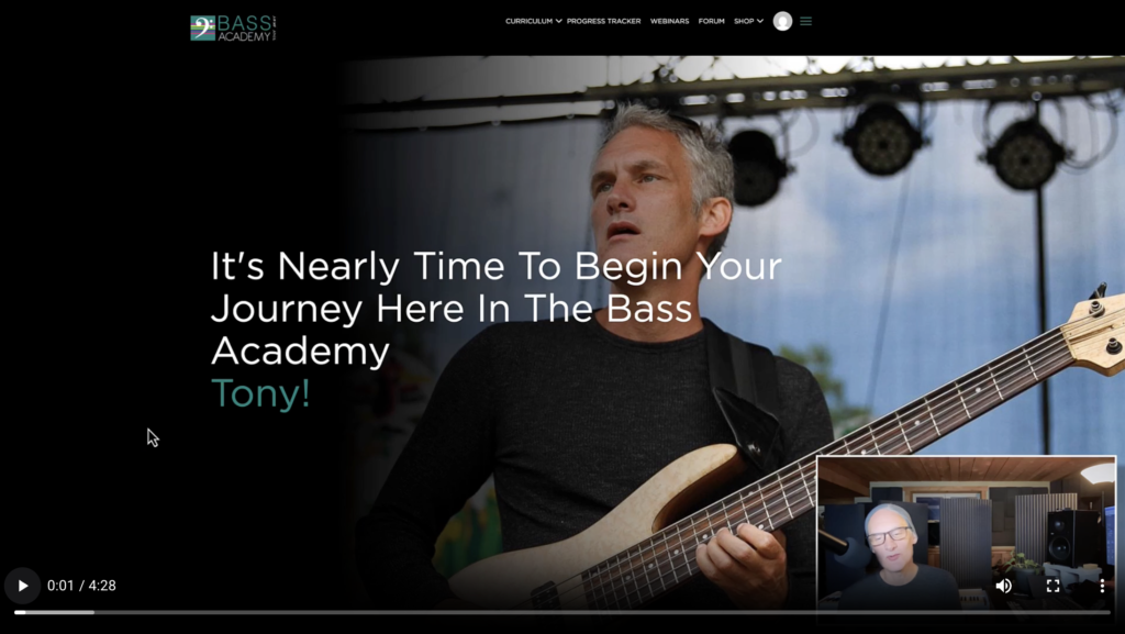 Tony Grey Bass Academy 教則本 DVD付 Bass Academy by Tony Grey | Online Bass Lessons & Courses